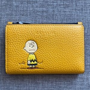 Coach x Peanuts Slim Bicard Wallet